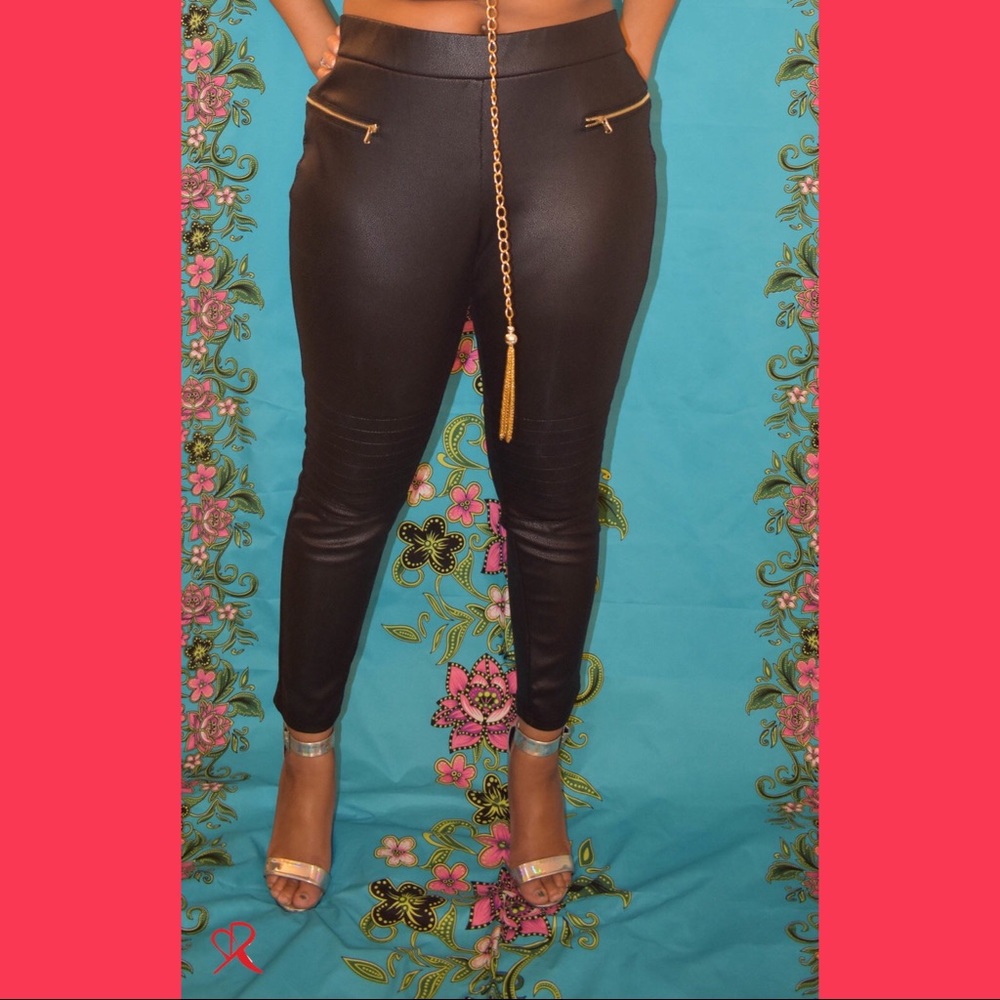 Faux Leather Leggings